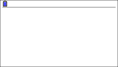 A red rectangle on a white screen